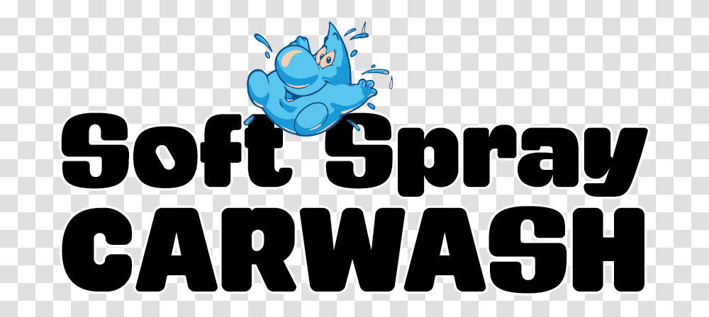 Soft Spray Car Wash Cartoon, Alphabet, Water Transparent Png