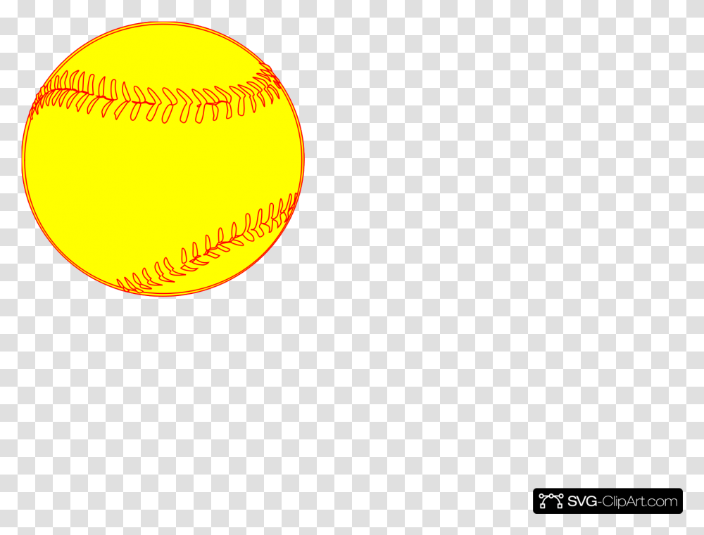 Softball Clip Art Icon And Clipart Circle, Sphere, Outdoors, Nature, Astronomy Transparent Png