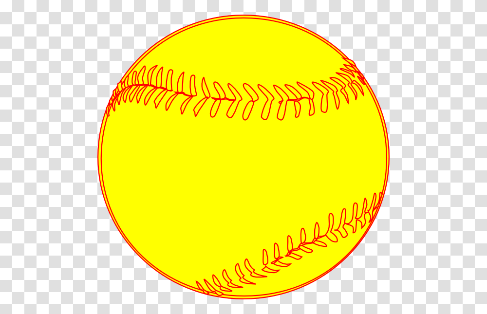 Softball Clipart With No Background, Team Sport, Sports, Baseball, Tennis Ball Transparent Png