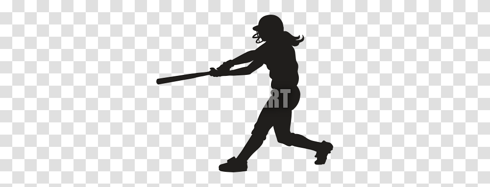 Softball Silhouette Clipart Stuff Softball, Duel, Person, Human, Ninja Transparent Png