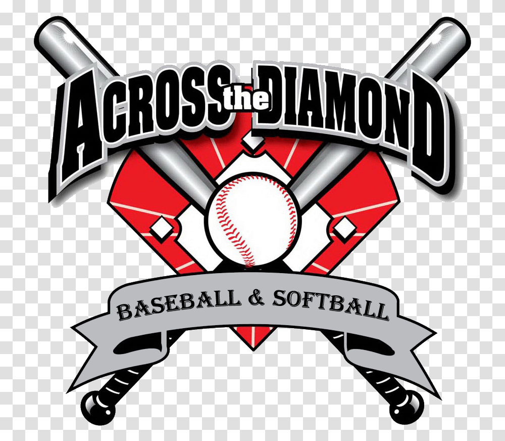 Softball Team Logo Across The Diamond Baseball Softball Major League Baseball Logo, Team Sport, Sports, Text, Dynamite Transparent Png