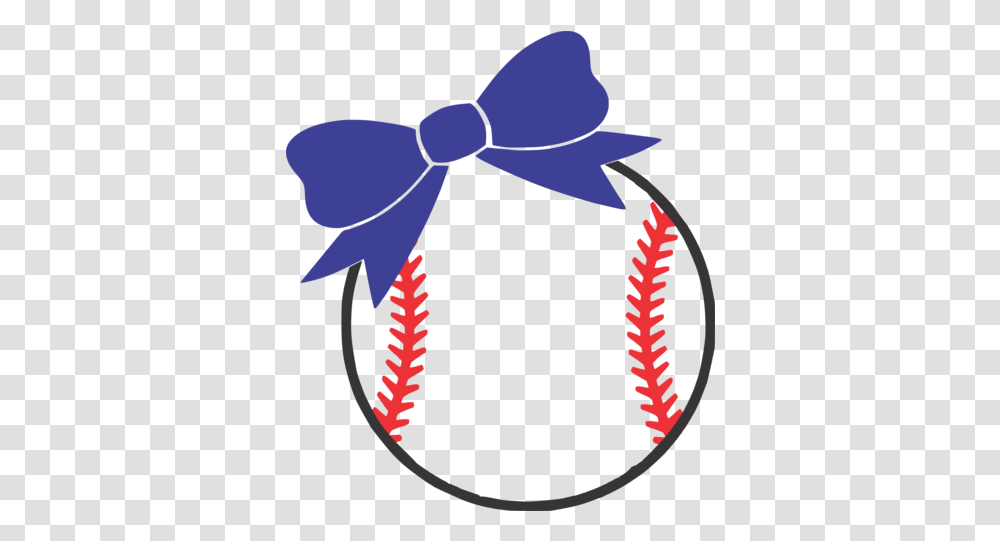 Softball With Bow And Bat Svg File Softball Laces Clipart, Soccer Ball, Football, Team Sport, Sports Transparent Png