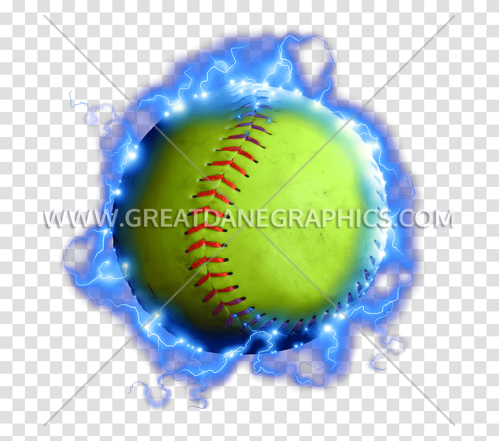 Softball With Lightning Bolts, Team Sport, Balloon, Nature, Outdoors Transparent Png