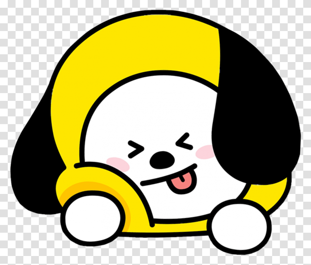 Softrv Stickers Aesthetic Cute Kawaii Mochi Chimmy Bt21 Sticker, Label Transparent Png