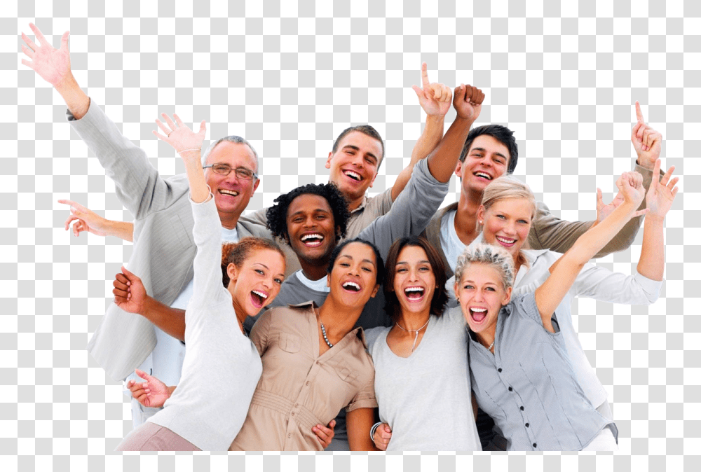 Software Development Happy People Different Races, Person, Human, Face, Laughing Transparent Png