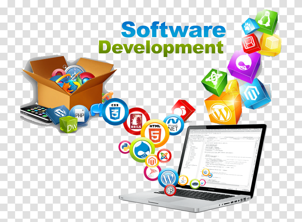 Software Development Services Software Development Company, Computer, Electronics Transparent Png
