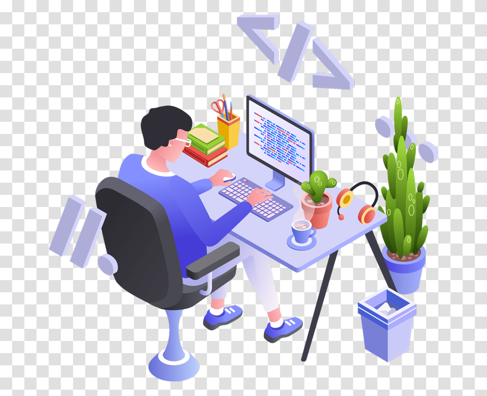 Software Hire Developers, Person, Tabletop, Furniture, Computer Keyboard Transparent Png