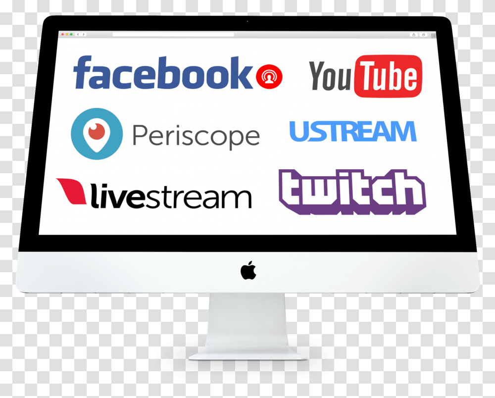Software - Streaming Youtube, Monitor, Screen, Electronics, LCD Screen Transparent Png