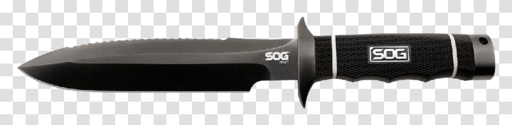 Sog Demo Knife, Tool, Bumper, Weapon, Electronics Transparent Png