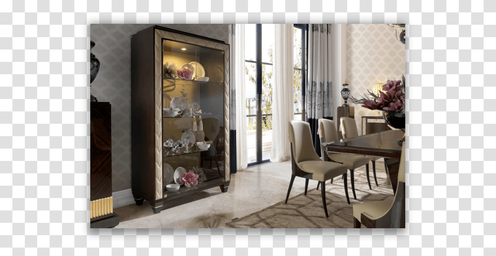 Soher Coleccion Metropolis Comedor Vitrina Chair, Furniture, Room, Indoors, Interior Design Transparent Png