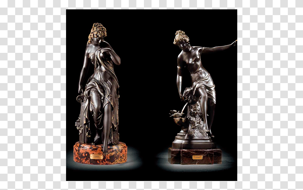 Soher Figuras De Bronce Diosas Statue, Figurine, Sculpture, Person Transparent Png