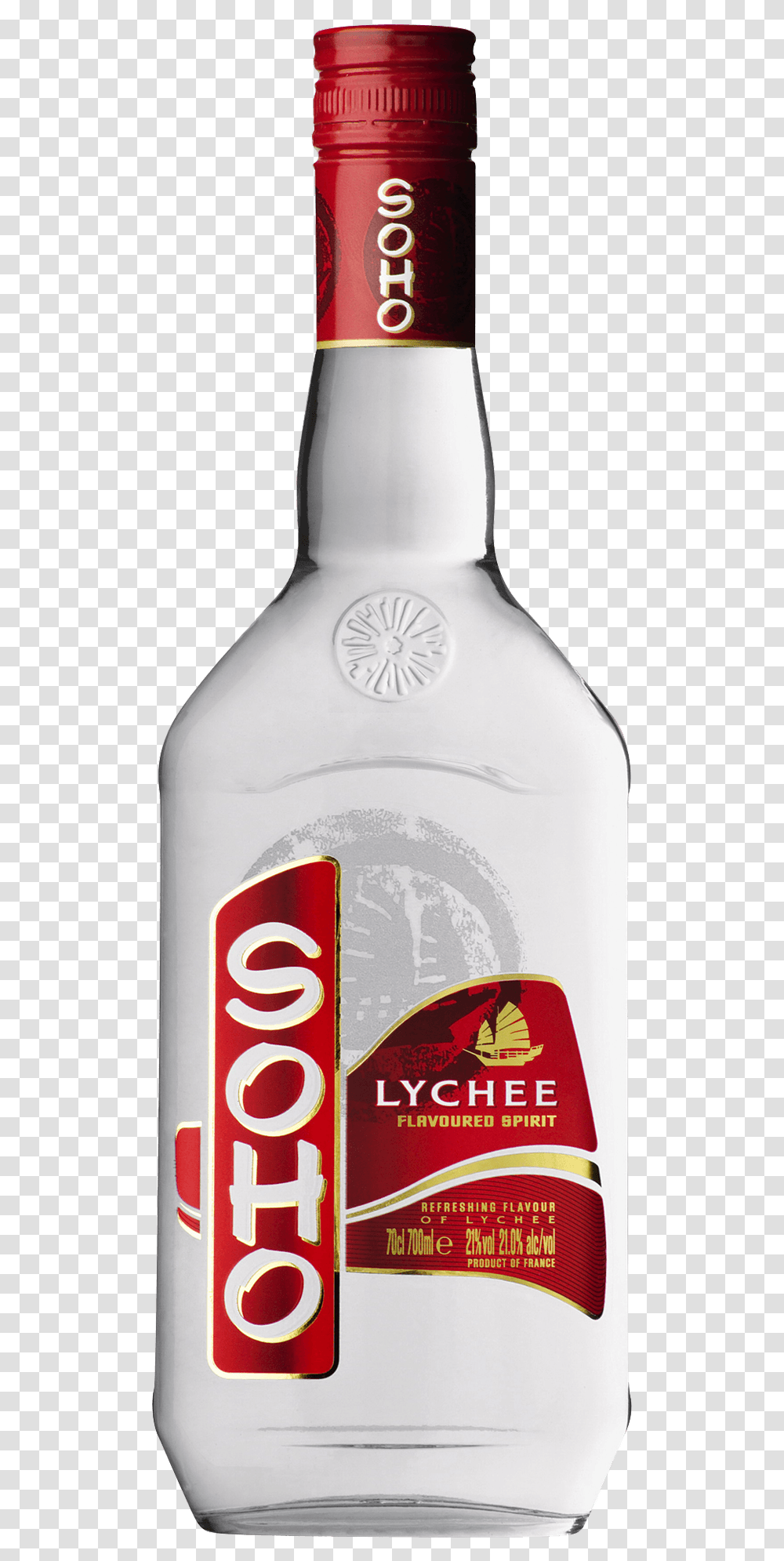 Soho Lychee, Liquor, Alcohol, Beverage, Drink Transparent Png