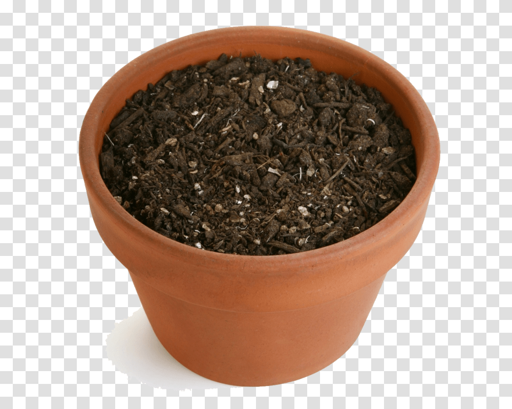 Soil, Nature, Pot, Plant, Milk Transparent Png