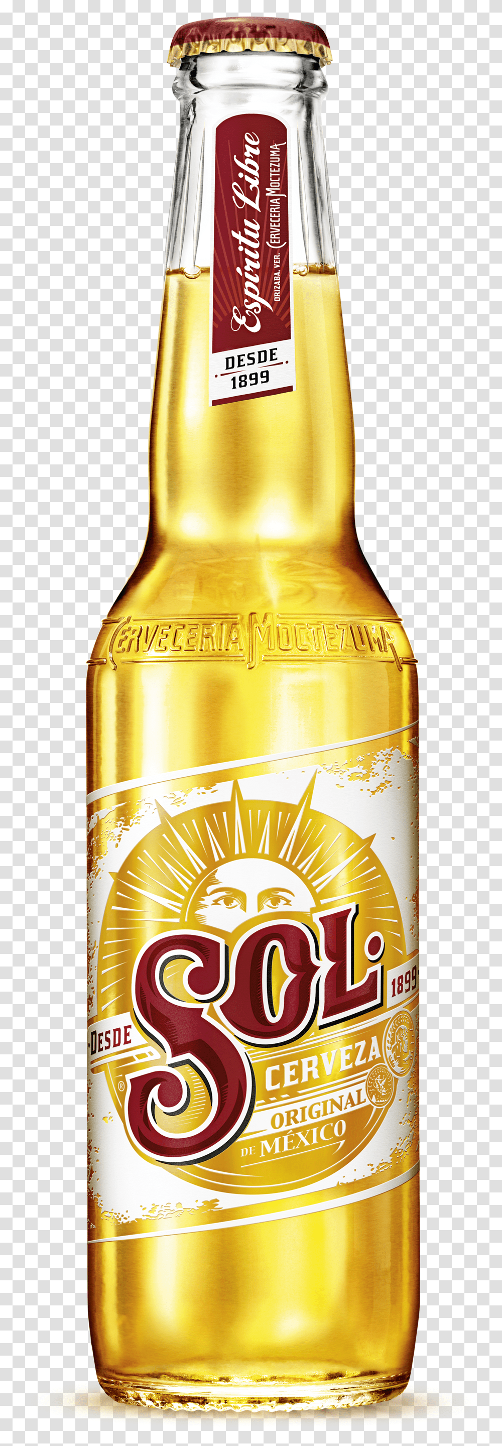Sol Beer, Beverage, Drink, Alcohol, Bottle Transparent Png