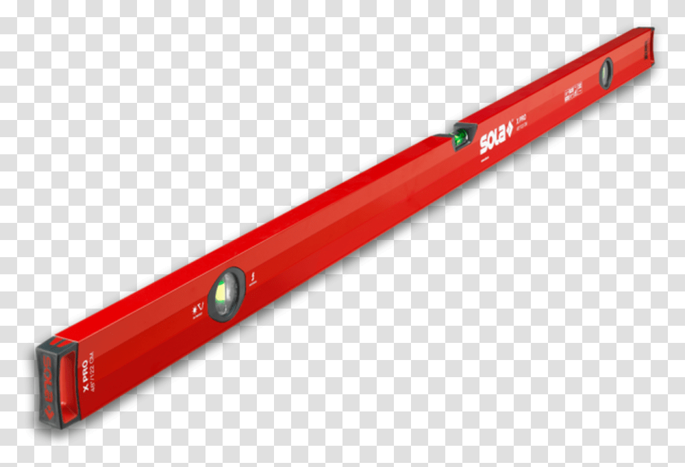 Sola Big Red Box X Beam Pro Level 48 Carmine, Baseball Bat, Light, Pen, Laser Transparent Png
