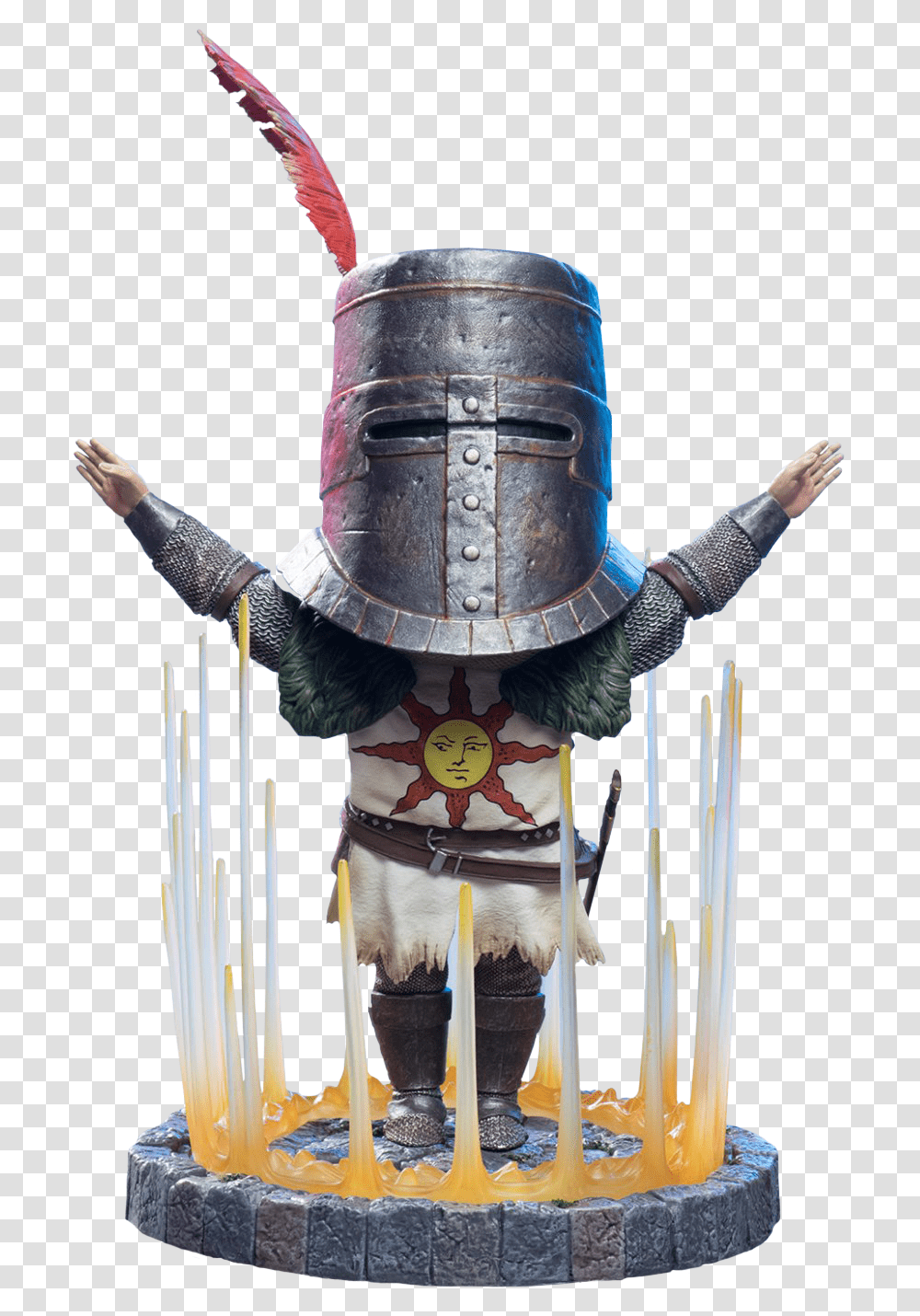 Solaire Of Astora Sd 9 Pvc Statue Solaire First 4 Figures, Armor, Person, Human, Knight Transparent Png