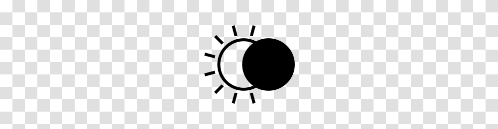 Solar Eclipse Icons Noun Project, Gray, World Of Warcraft Transparent Png