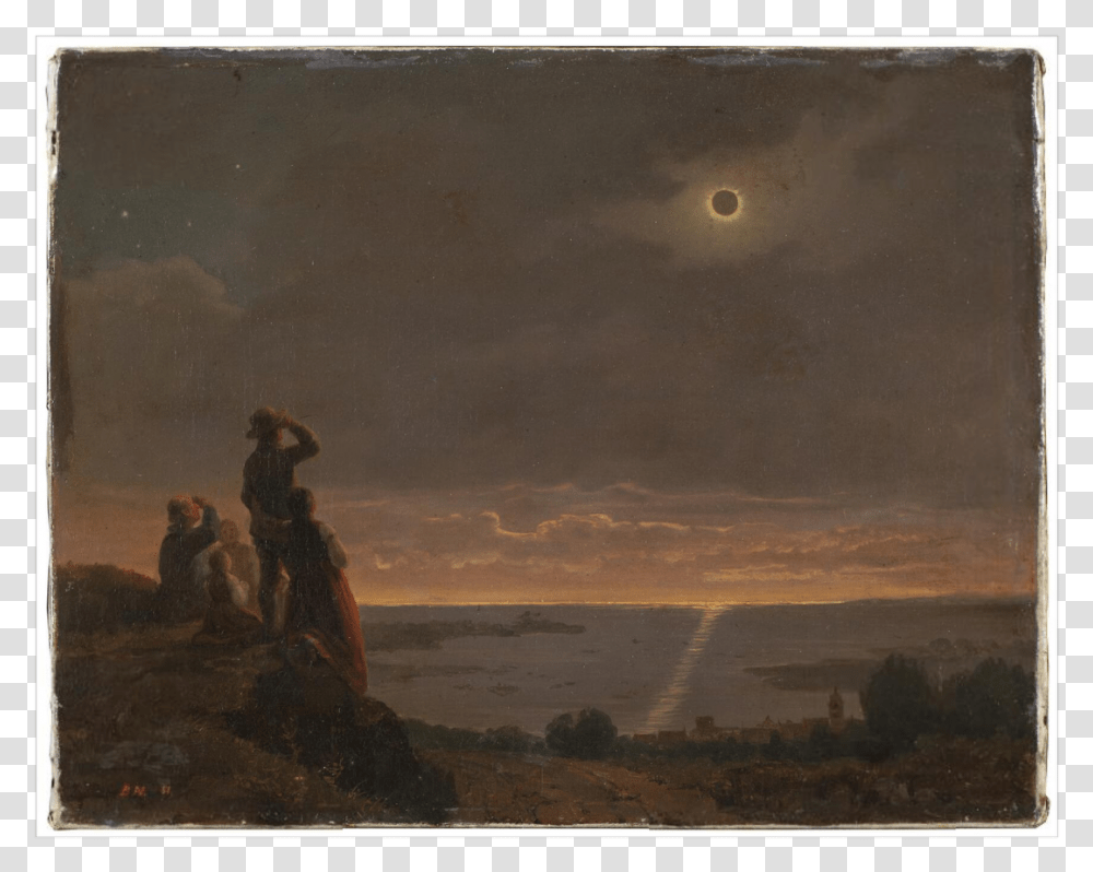 Solar Eclipse, Painting, Nature, Person Transparent Png