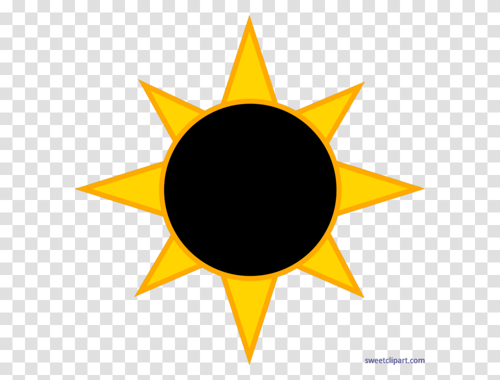 Solar Eclipse Sun Clip Art, Outdoors, Nature, Sky, Star Symbol Transparent Png