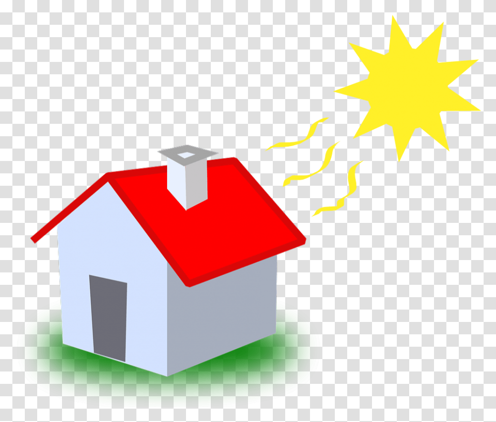 Solar Energy Clipart House Cartoon Gif, First Aid, Star Symbol, Den Transparent Png