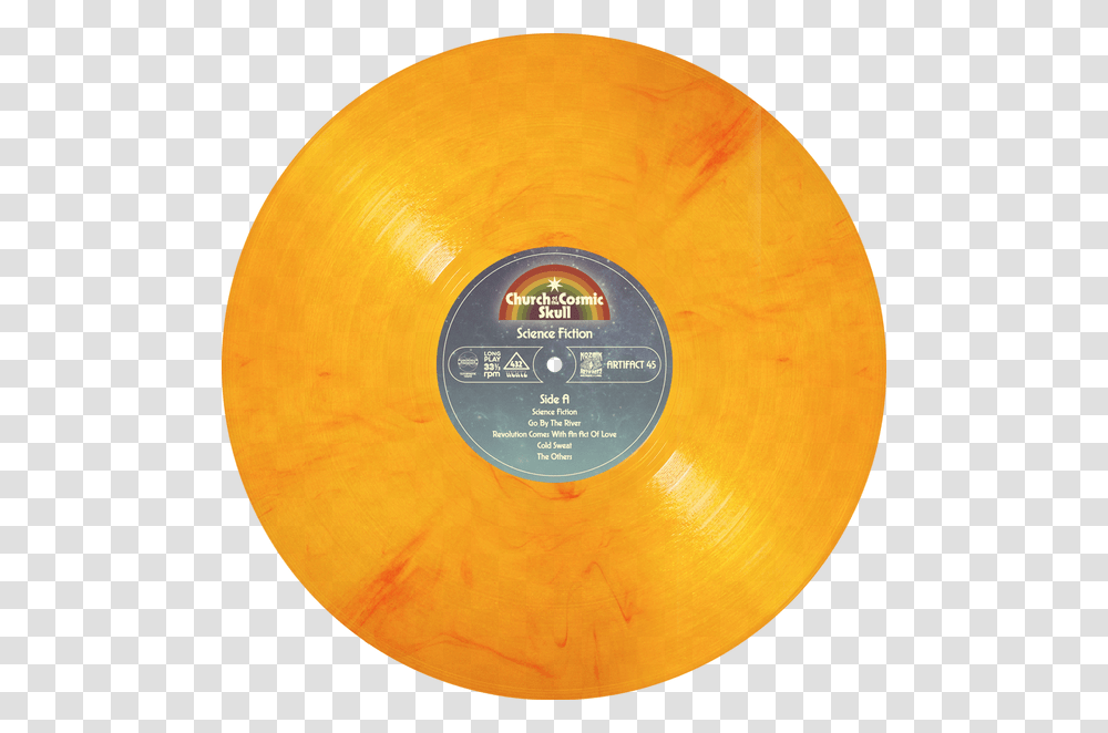Solar Flare Edition Vinyl Orange Vinyl Record, Disk, Balloon, Dvd Transparent Png