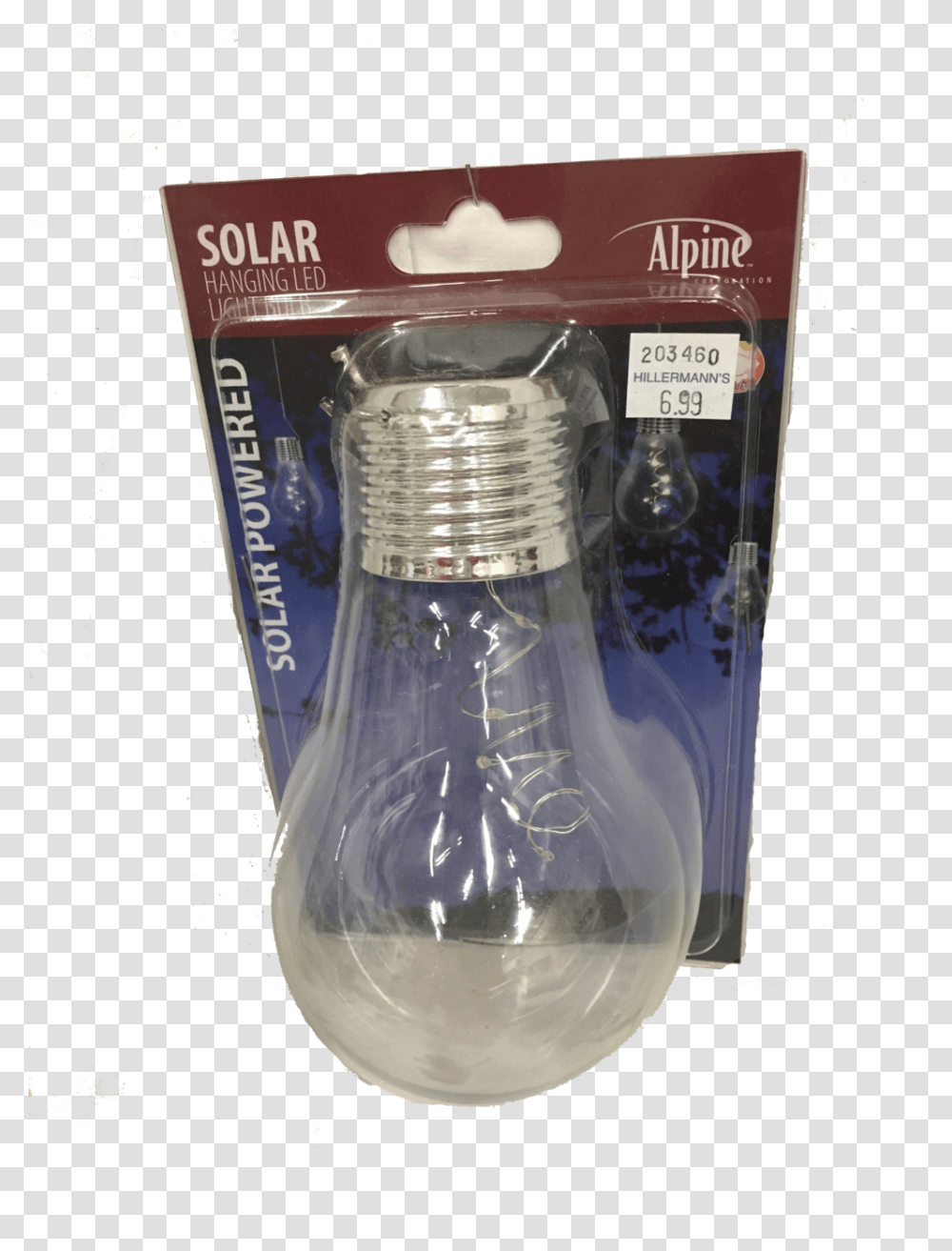 Solar Hanging Led Light Bulb Incandescent Light Bulb, Lightbulb, Beer, Alcohol, Beverage Transparent Png