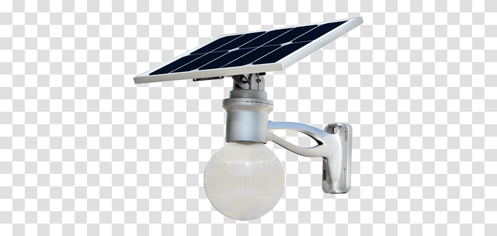 Solar Led Globe Light Pole Or Wall Mount Solar Moon Light, Lamp, Sink Faucet, Lighting, Electrical Device Transparent Png