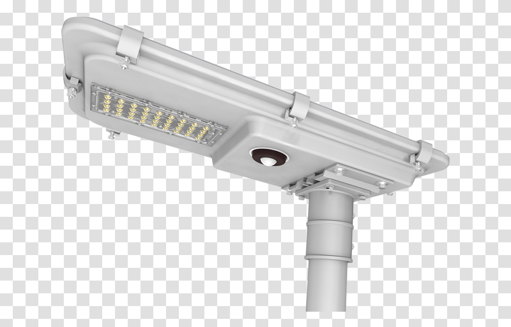 Solar Led Street Light All In One Lightsolar Street Light, Gun, Weapon, Weaponry, Plot Transparent Png