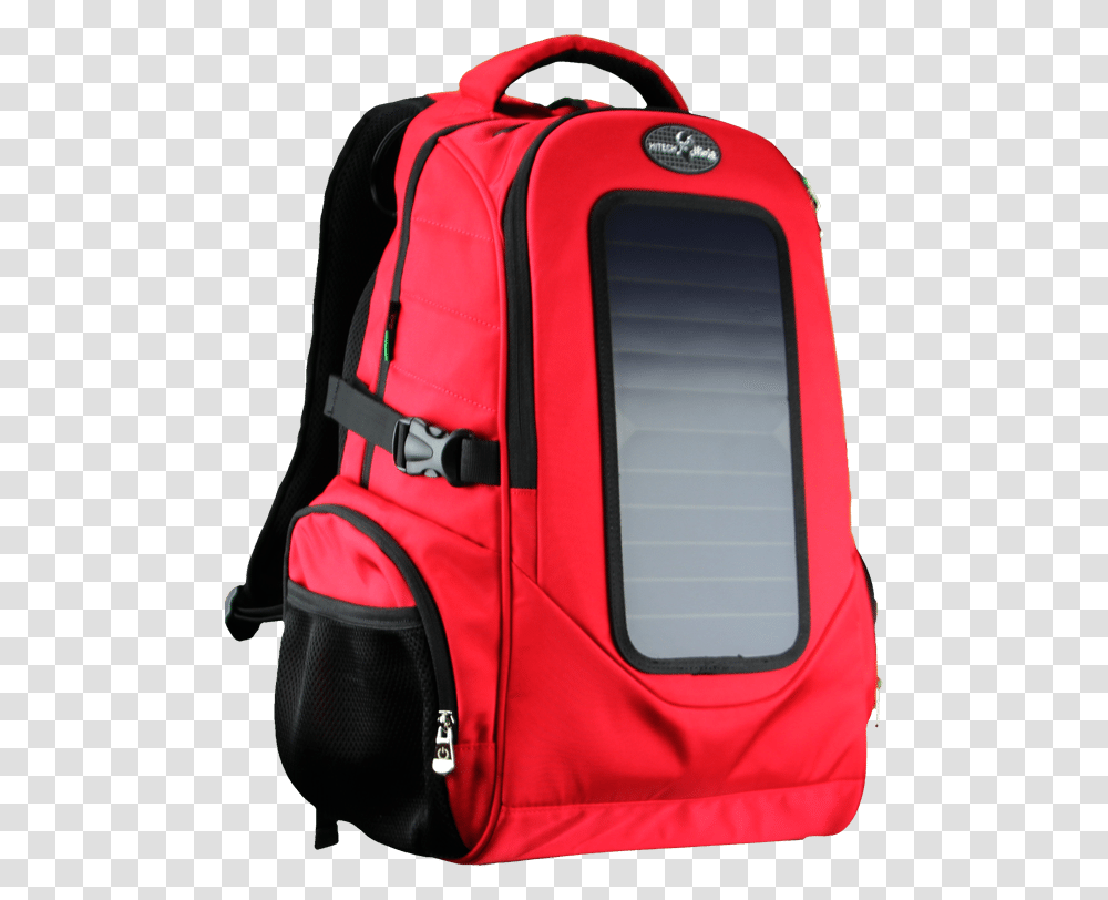 Solar Panel Backpack, Bag, First Aid Transparent Png