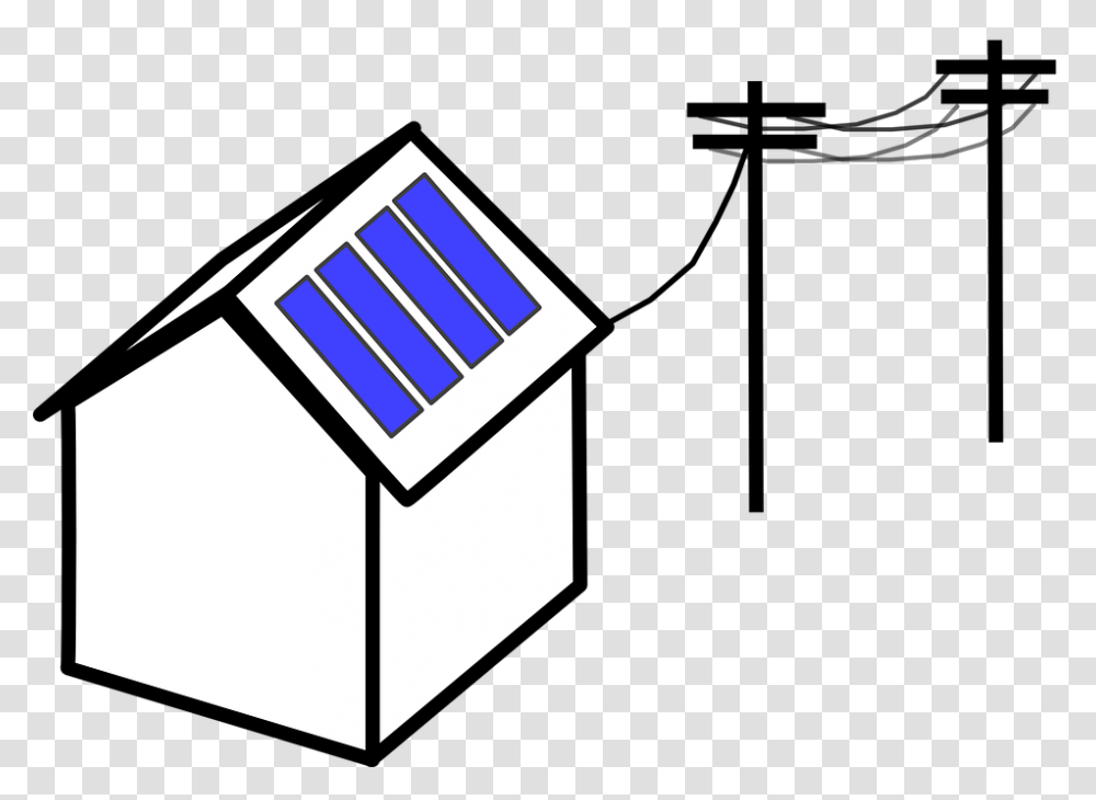 Solar Panel Clipart Black And White Collection, Box Transparent Png