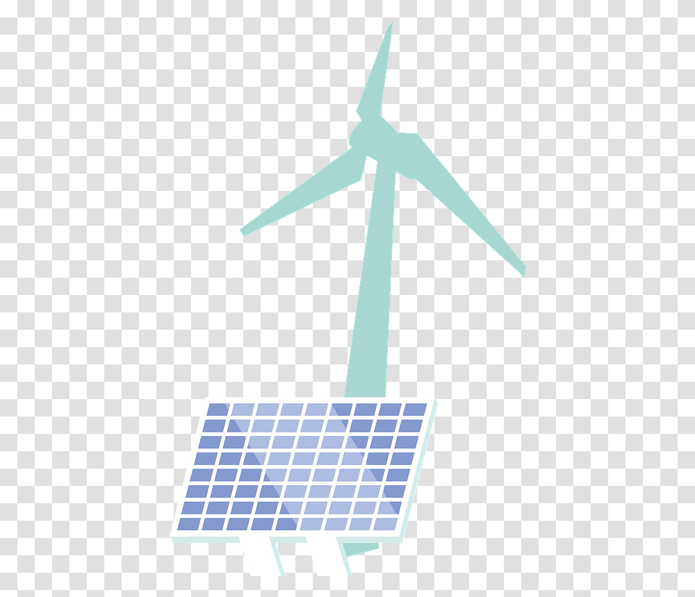 Solar Panel Clipart Wind Turbine, Engine, Motor, Machine, Cross Transparent Png