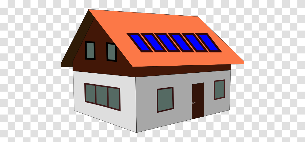 Solar Panel Home Clip Art, Building, Housing, Neighborhood, Urban Transparent Png