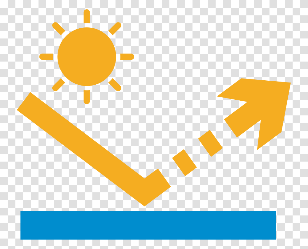 Solar Panel Icon, Gold, Sign Transparent Png