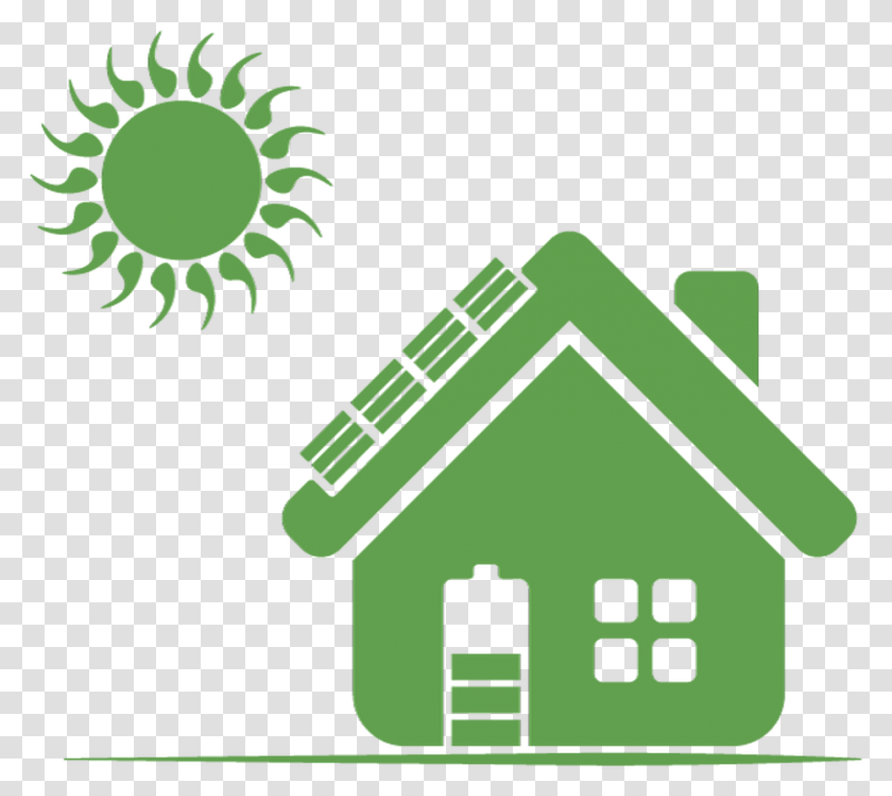 Solar Panel System Design Background House Icon, Housing, Building, Nature, Outdoors Transparent Png