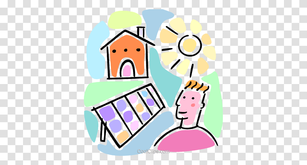 Solar Power Royalty Free Vector Clip Art Illustration, Paint Container, Palette, Face, Drawing Transparent Png