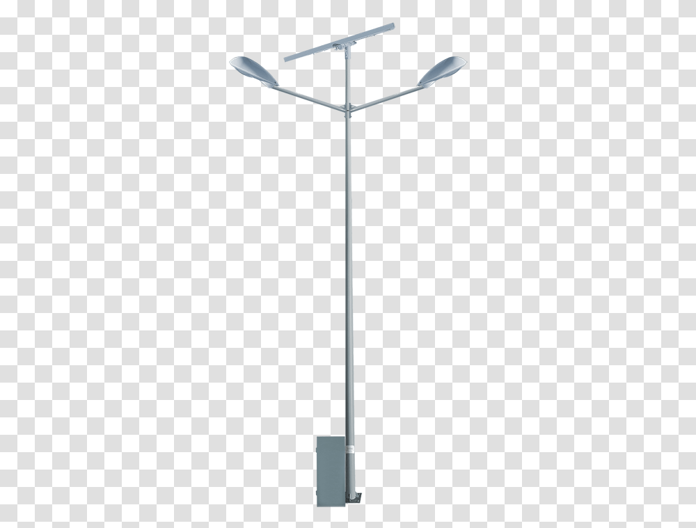 Solar Roadway Street Light Post And Table, Lamp Post, Utility Pole, Symbol, Weapon Transparent Png