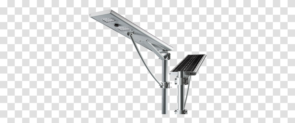 Solar Street Light Clipart Mart Integrated Solar Street Light, Sink Faucet, Aluminium, Lighting, Stand Transparent Png