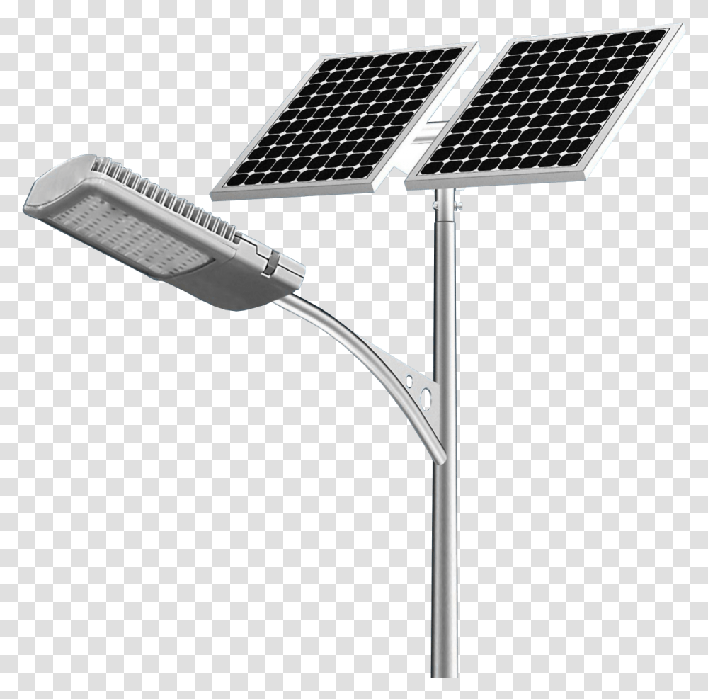 Solar Street Lighting Poles Solar Street Lights, Sport, Sports, Racket, Shower Faucet Transparent Png