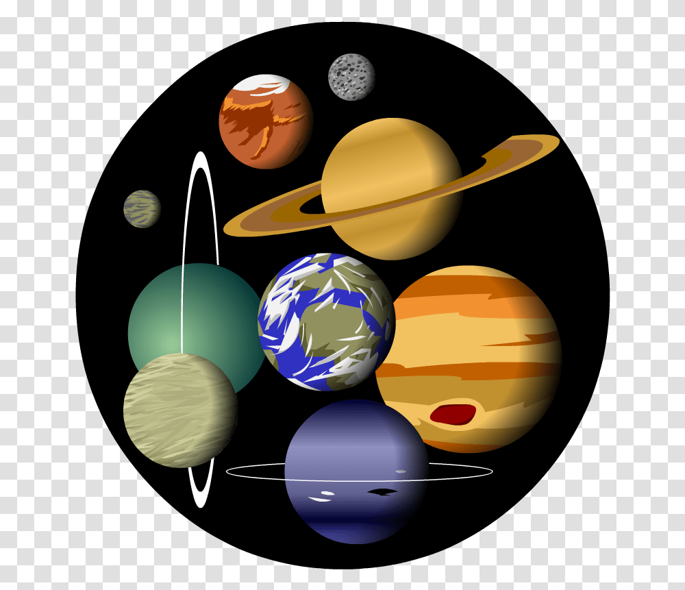 Solar System All About Science, Outer Space, Astronomy, Universe, Planet Transparent Png