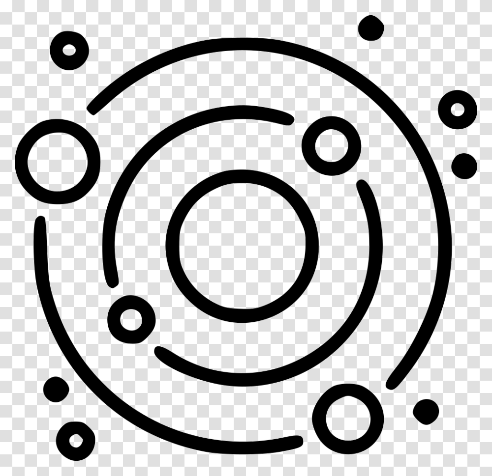 Solar System Solar System Svg Icon, Spiral, Pattern Transparent Png