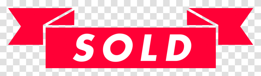 Sold Red, Word, Logo Transparent Png
