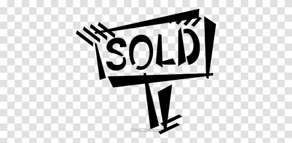 Sold Sign Royalty Free Vector Clip Art Illustration, Word, Logo Transparent Png