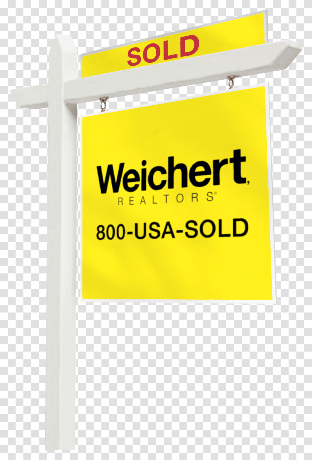 Sold Sign, Building, Billboard Transparent Png