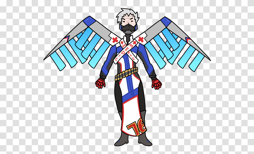 Soldier 76, Costume, Person, Performer Transparent Png
