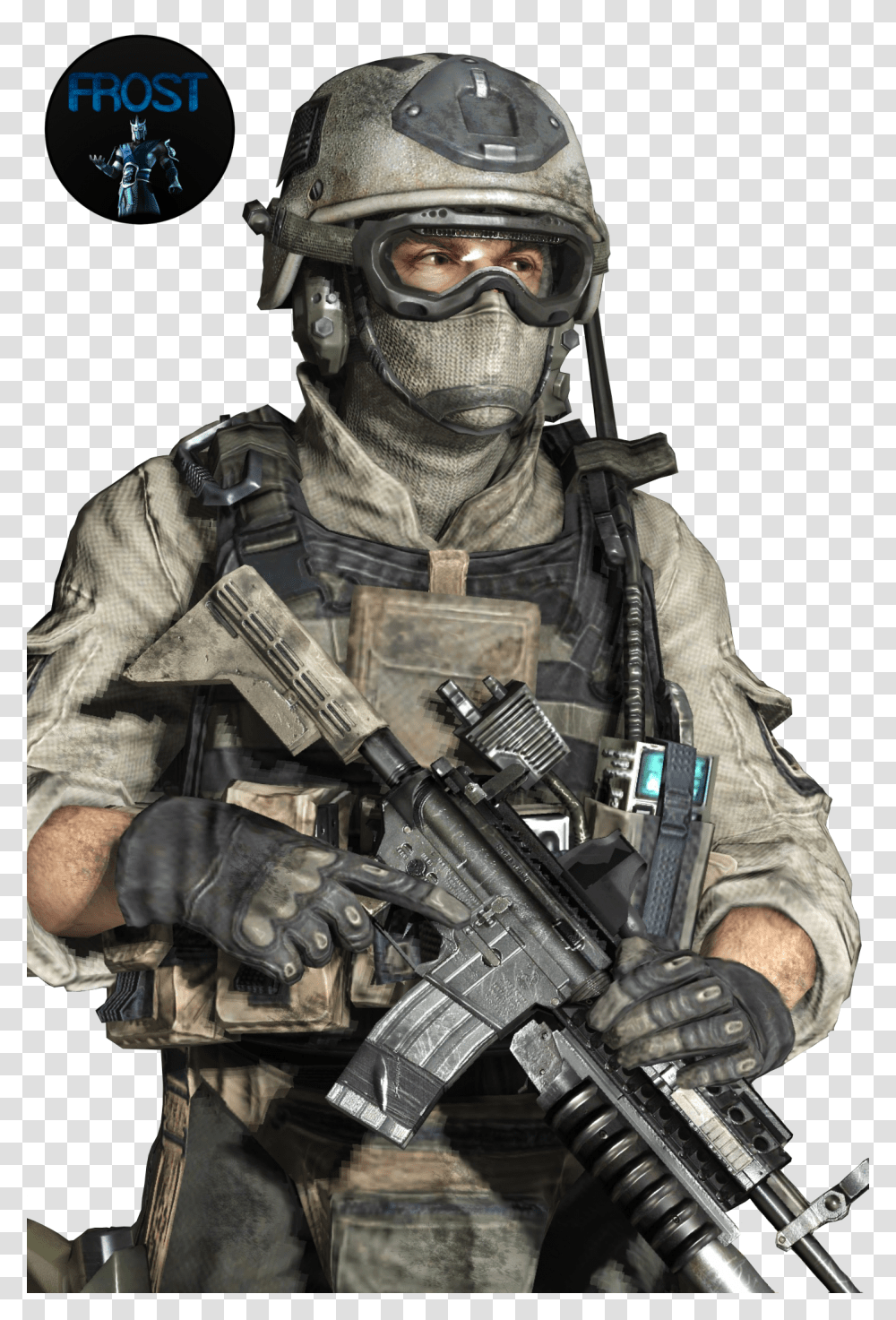 Soldier Call Of Duty, Helmet, Apparel, Gun Transparent Png
