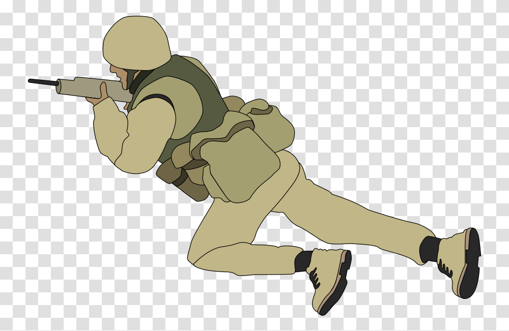 Soldier Clipart Soldier Cartoon Background, Person, Human, Hand, Helmet Transparent Png