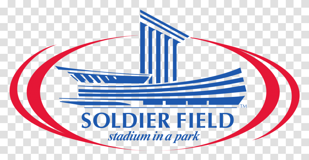 Soldier Field Chicago Logo, Metropolis, City, Urban Transparent Png