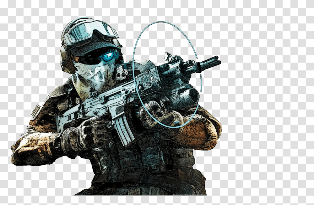 Soldier Ghost Recon Future Soldier, Helmet, Apparel, Person Transparent Png