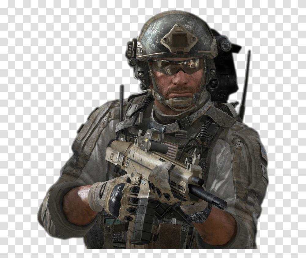 Soldier Image Sandman, Helmet, Person, Gun Transparent Png