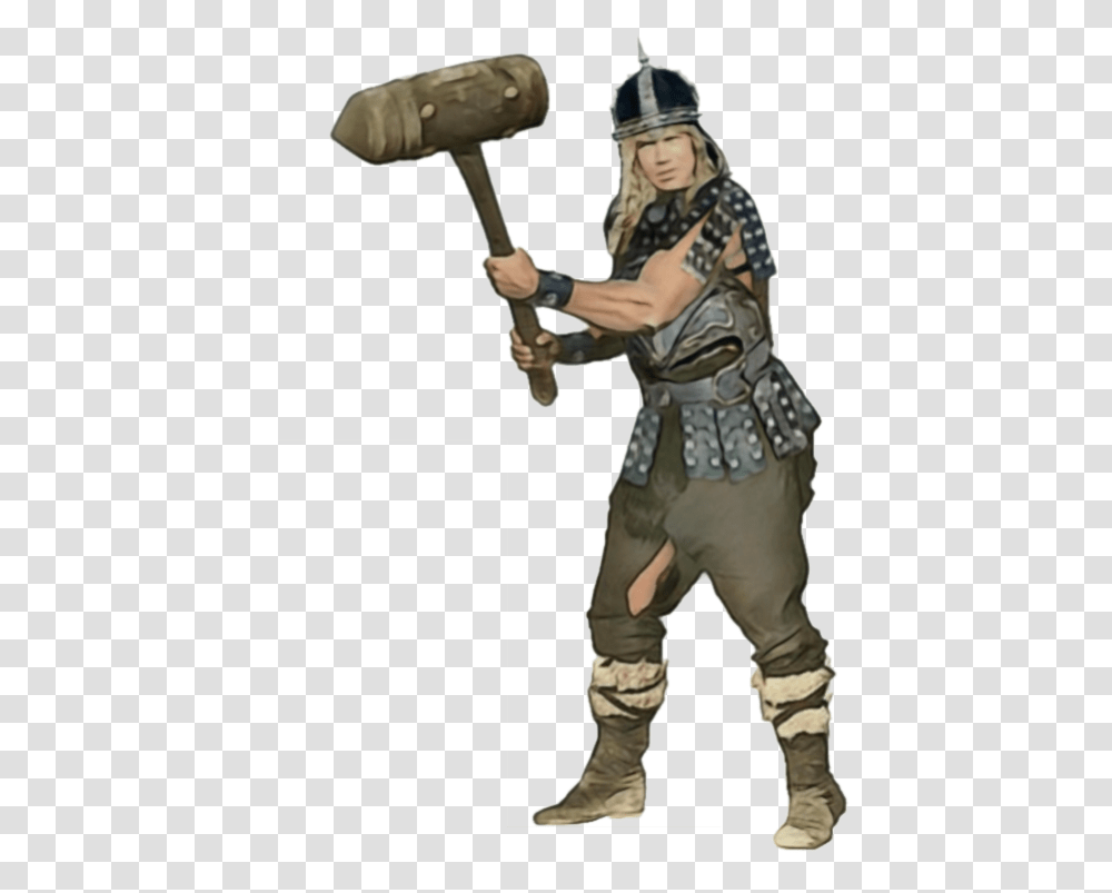 Soldier, Person, Hammer, Tool, Costume Transparent Png